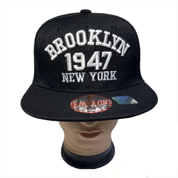 NEW YORK HAT, Snap Back Hat, Brooklyn 1947 Snapback - Picture 1 of 4